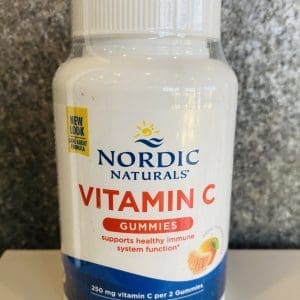 Vitamin C Gummies 250mg 120 ct Nordic Naturals