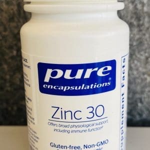 Zinc Capsules (Pure) 30mg.